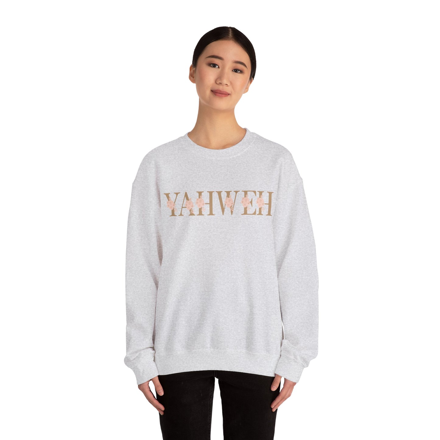 Yahweh Sweatshirt, YHWH Sweatshirt, Name of God Sweatshirt, YHVH Crewneck, Jehovah Sweater, Hebrew Name of God, messianic Jewish sweatshirt