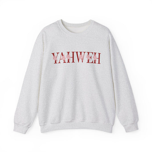 Yahweh Sweatshirt, YHWH Sweatshirt, Name of God Sweatshirt, YHVH Crewneck, Jehovah Sweater, Hebrew Name of God, messianic Jewish sweatshirt