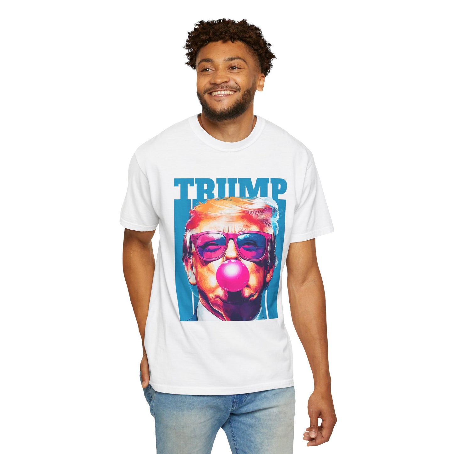 Trump Bubblegum Pop Art t-shirt, Maga shirt, Trump tee, Team Trump, Comfort Colors Trendy Trump Tee