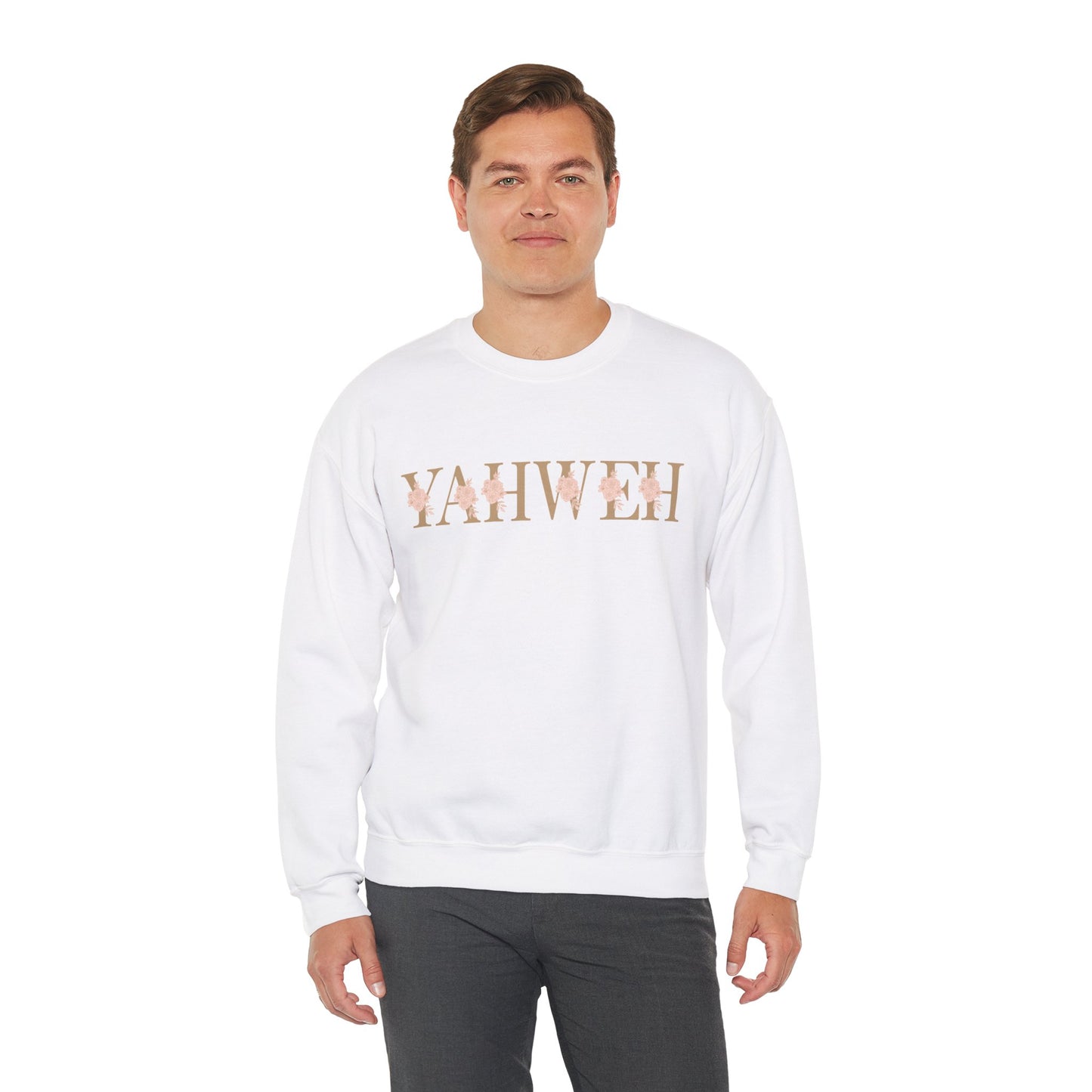 Yahweh Sweatshirt, YHWH Sweatshirt, Name of God Sweatshirt, YHVH Crewneck, Jehovah Sweater, Hebrew Name of God, messianic Jewish sweatshirt