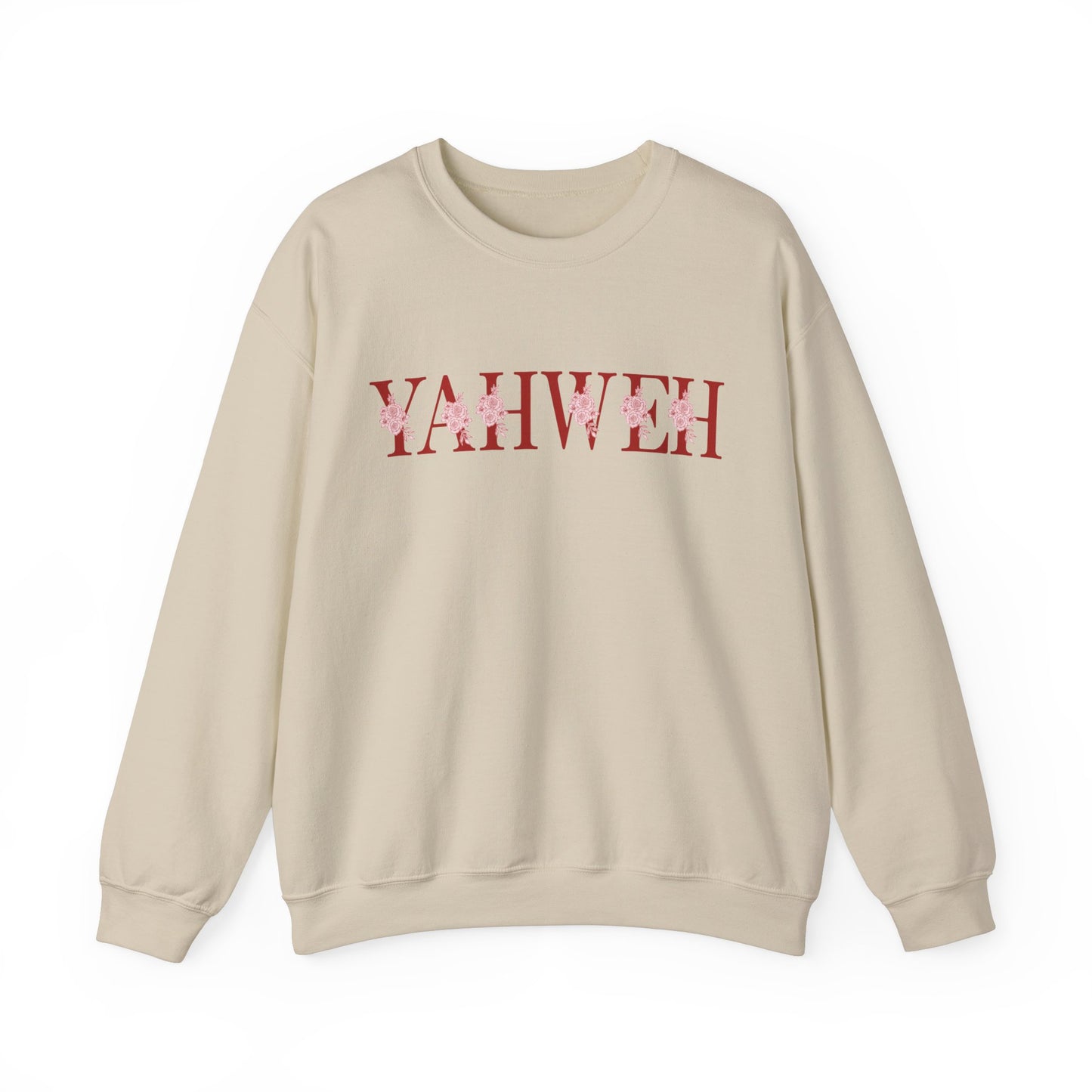 Yahweh Sweatshirt, YHWH Sweatshirt, Name of God Sweatshirt, YHVH Crewneck, Jehovah Sweater, Hebrew Name of God, messianic Jewish sweatshirt