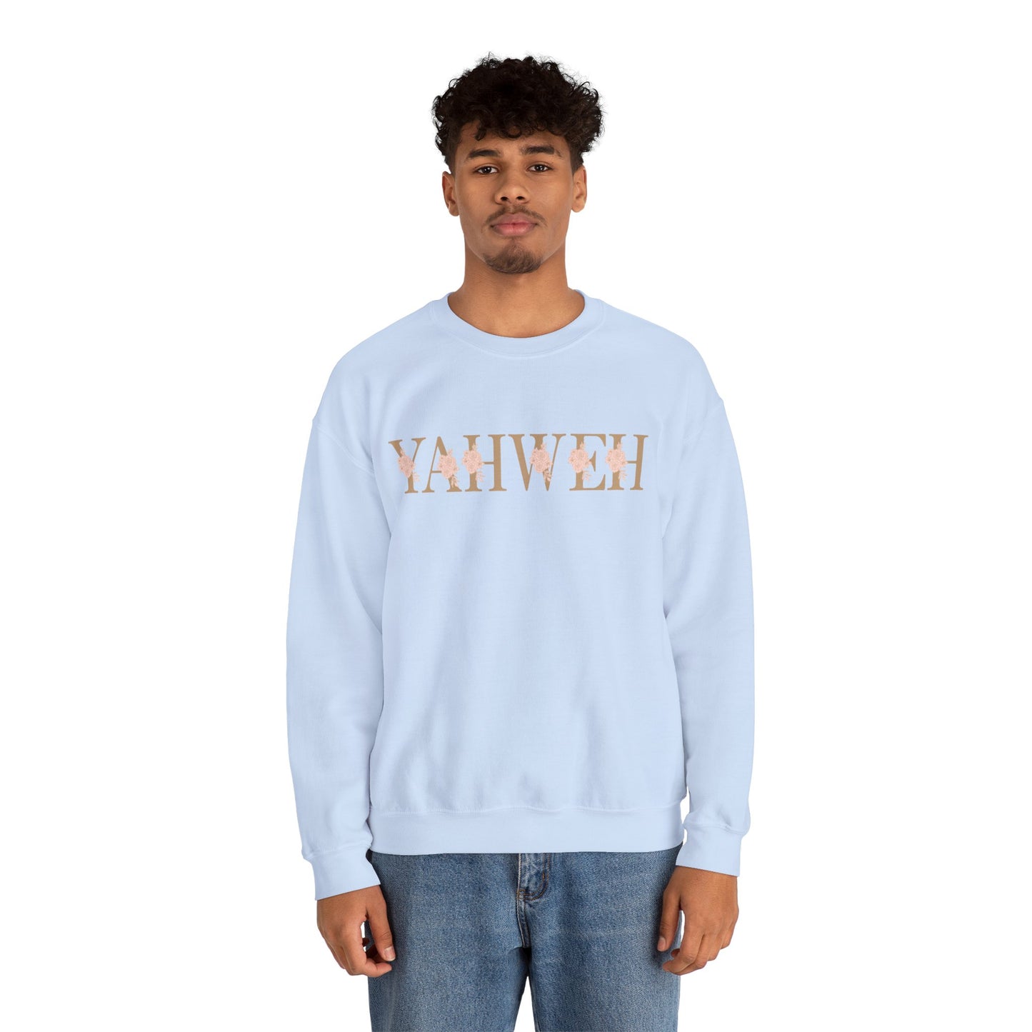 Yahweh Sweatshirt, YHWH Sweatshirt, Name of God Sweatshirt, YHVH Crewneck, Jehovah Sweater, Hebrew Name of God, messianic Jewish sweatshirt