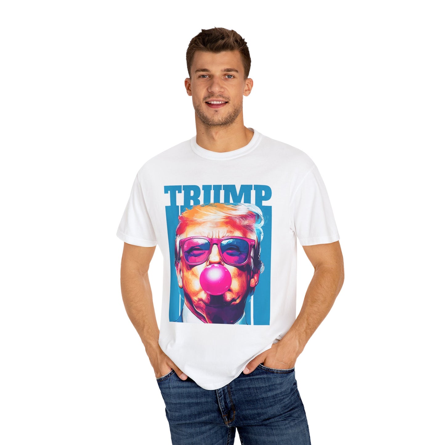 Trump Bubblegum Pop Art t-shirt, Maga shirt, Trump tee, Team Trump, Comfort Colors Trendy Trump Tee