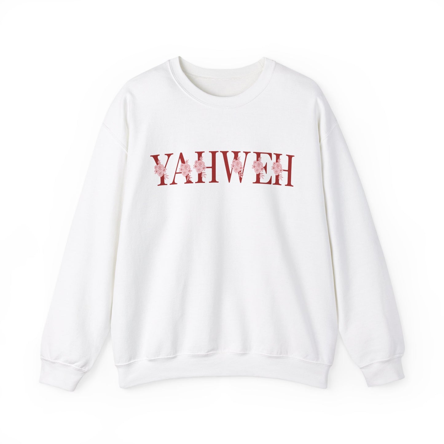 Yahweh Sweatshirt, YHWH Sweatshirt, Name of God Sweatshirt, YHVH Crewneck, Jehovah Sweater, Hebrew Name of God, messianic Jewish sweatshirt