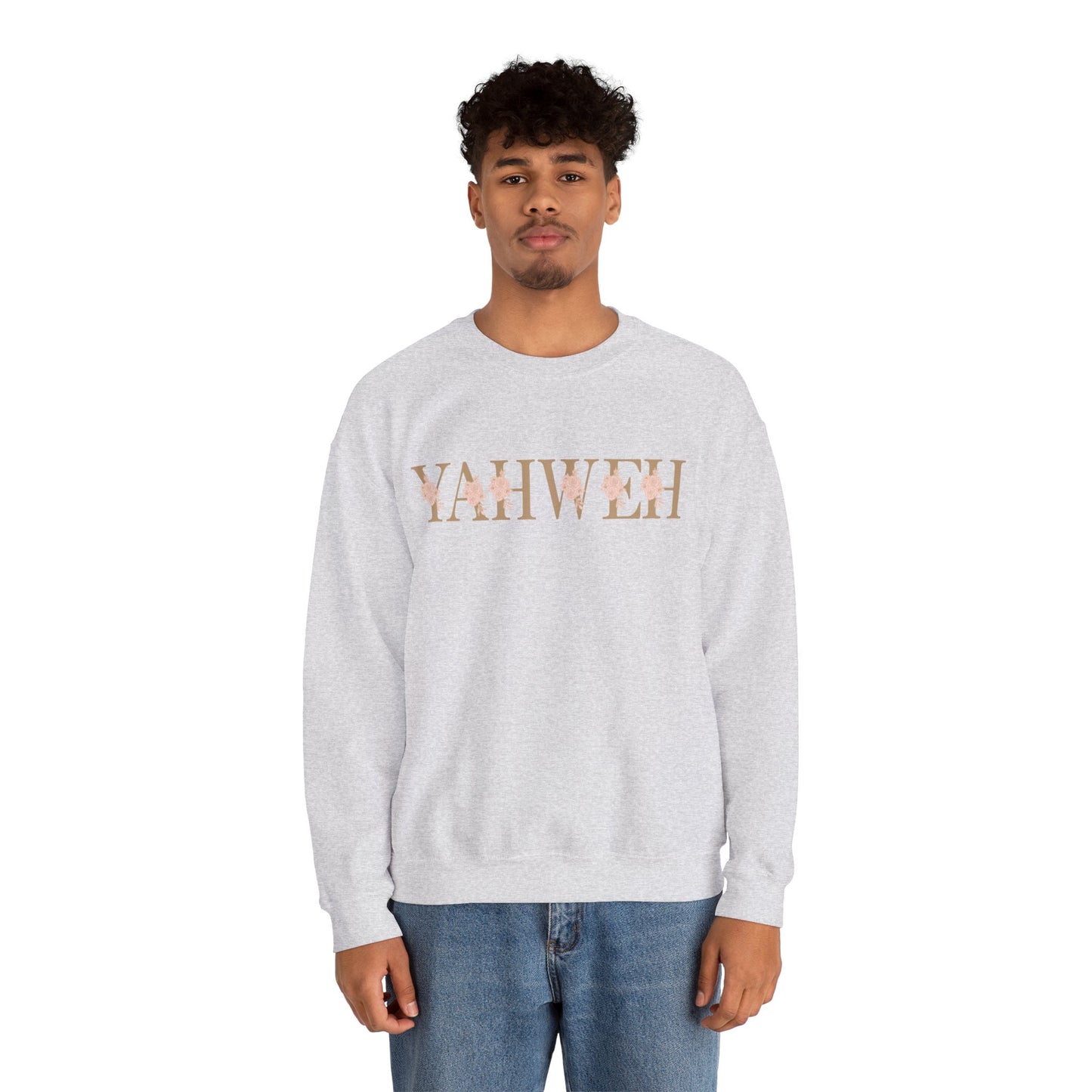 Yahweh Sweatshirt, YHWH Sweatshirt, Name of God Sweatshirt, YHVH Crewneck, Jehovah Sweater, Hebrew Name of God, messianic Jewish sweatshirt