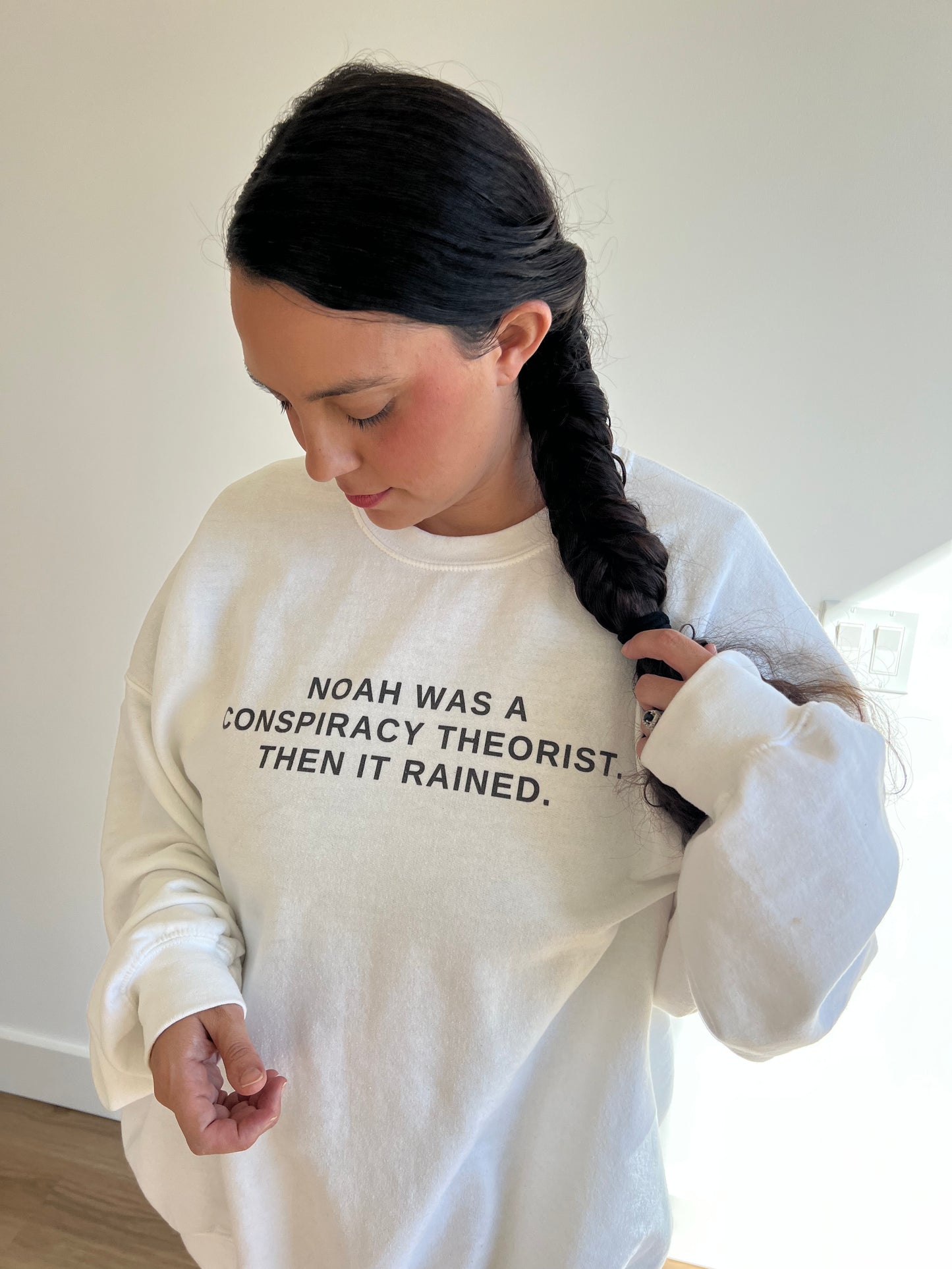 The Conspiracy Theorist Crewneck Sweatshirt: