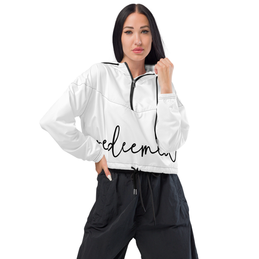 The Redeemed Women’s Cropped Windbreaker