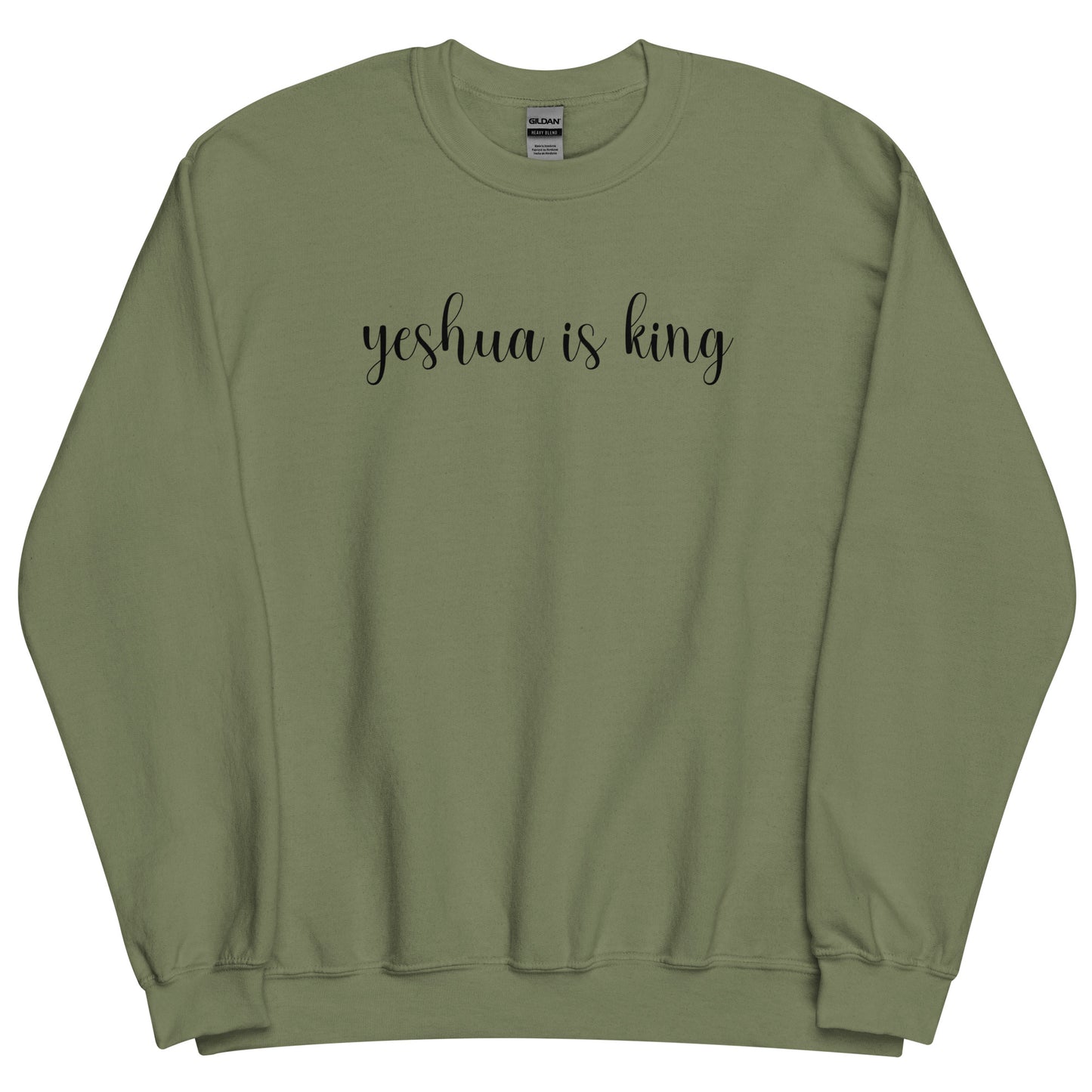 The Yeshua Is King Crewneck Sweatshirt