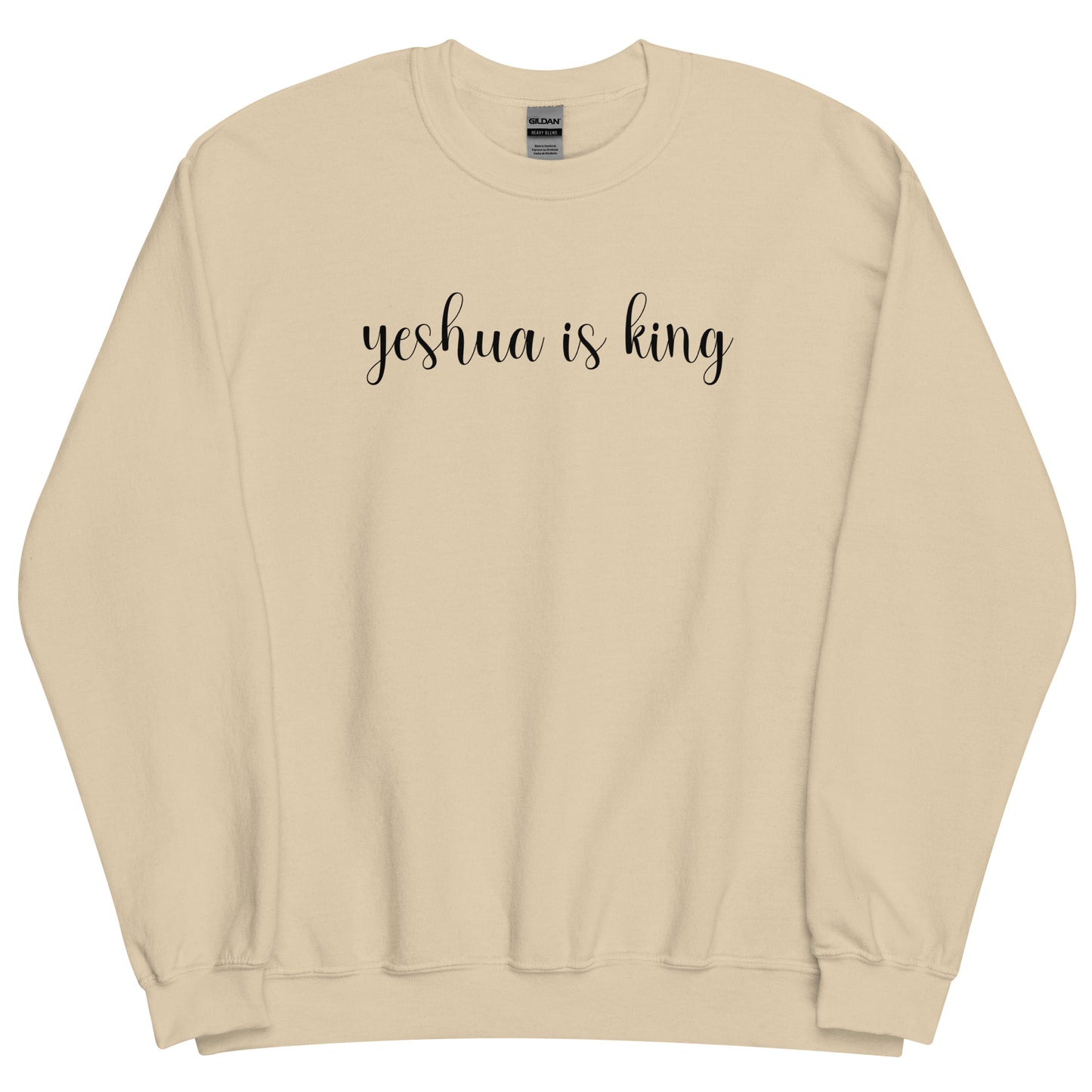 The Yeshua Is King Crewneck Sweatshirt