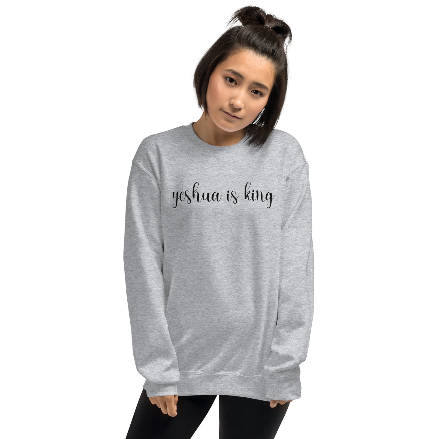 The Yeshua Is King Crewneck Sweatshirt