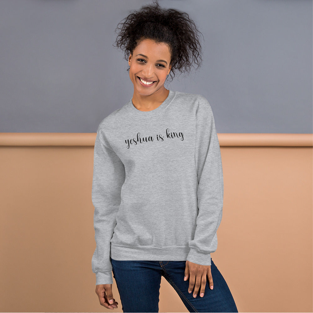 The Yeshua Is King Crewneck Sweatshirt