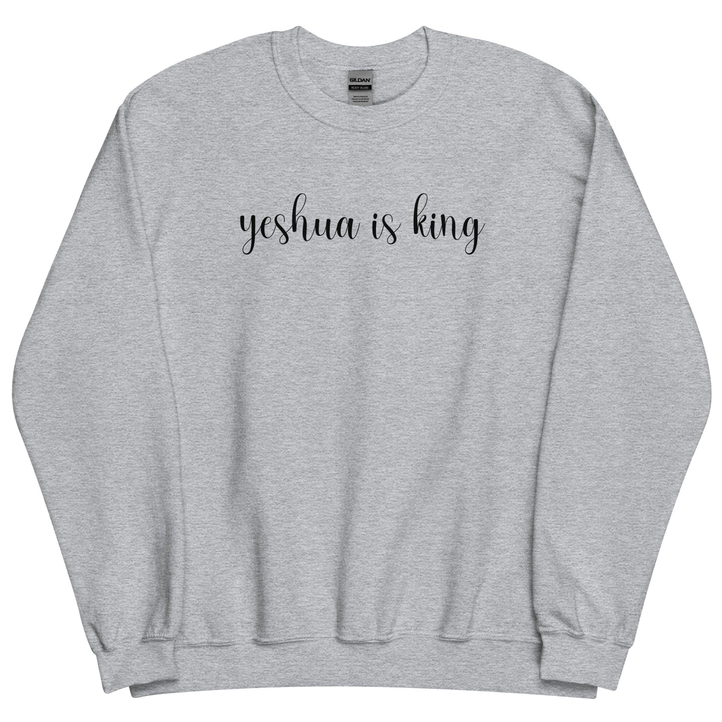 The Yeshua Is King Crewneck Sweatshirt