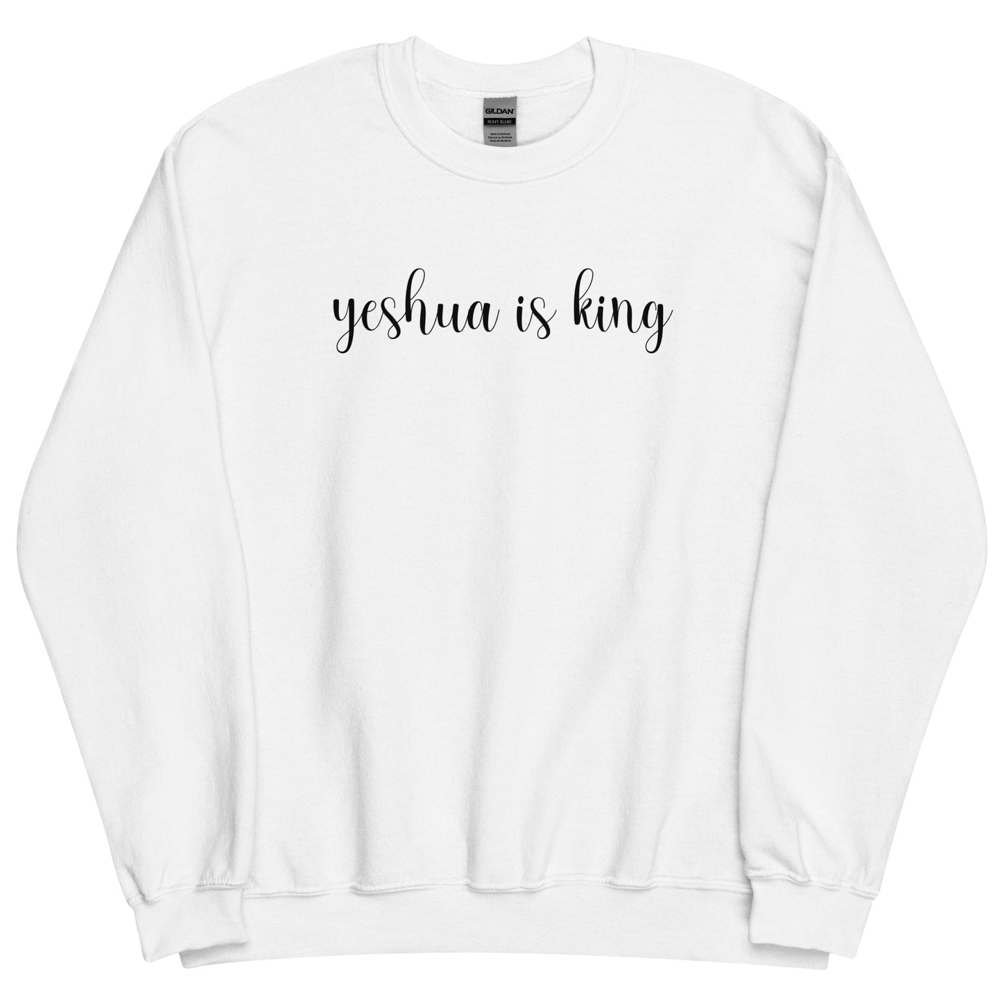 The Yeshua Is King Crewneck Sweatshirt