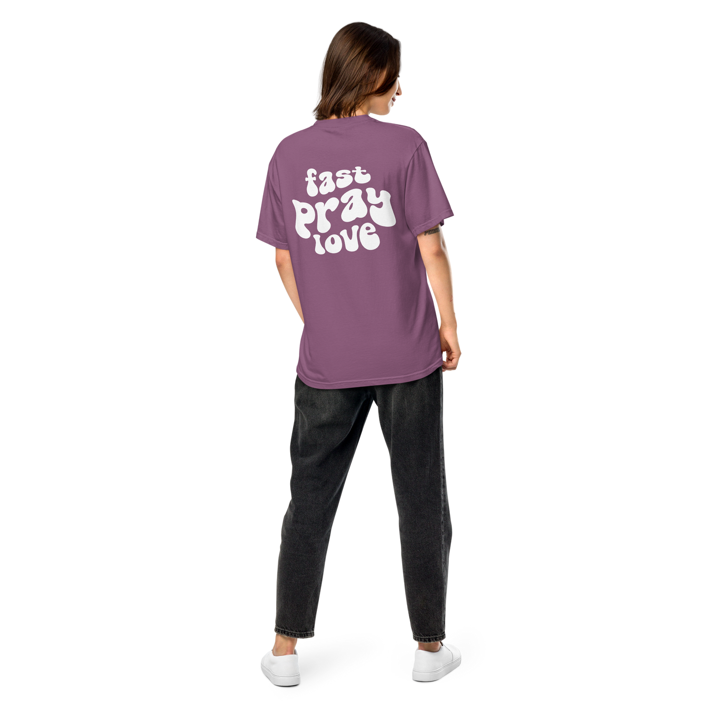 The Redeem My People Fast Pray Love Comfort Colors Tee: