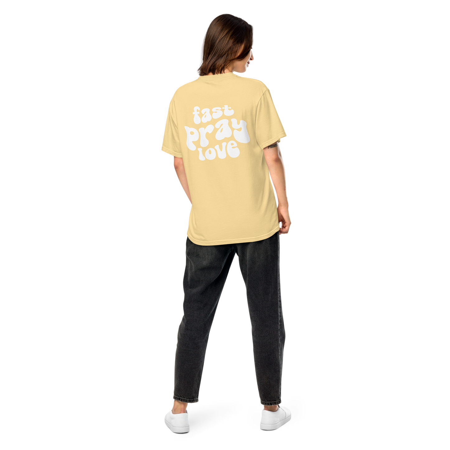 The Redeem My People Fast Pray Love Comfort Colors Tee: