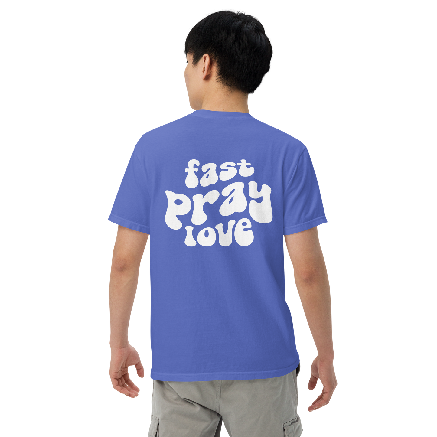 The Redeem My People Fast Pray Love Comfort Colors Tee: