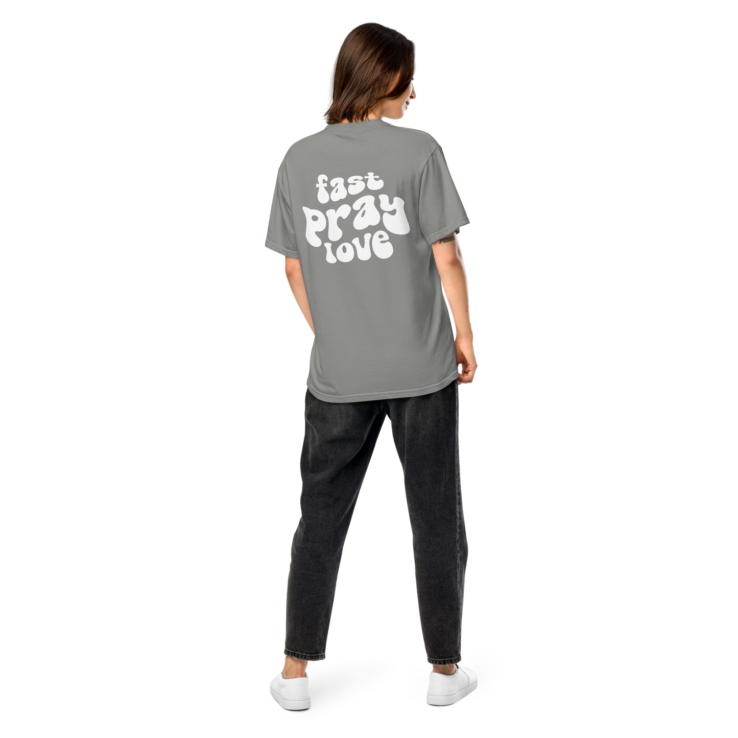 The Redeem My People Fast Pray Love Comfort Colors Tee: